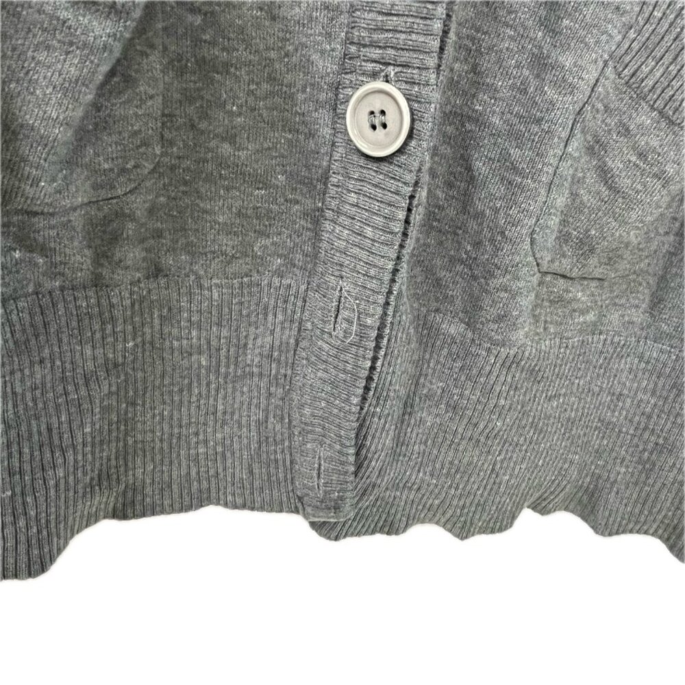 Womens 4X torrid gray Longline Button Cardigan - Picture 5 of 8